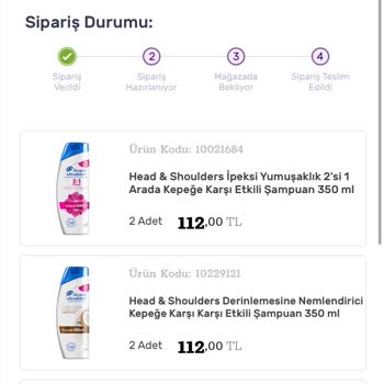 Gratis Siparişim Eksik Gelecek