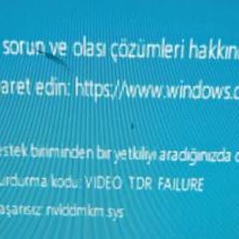 Atom Bilişim Turbox Mavi Ekran