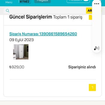A101 Deforme Olan Ürün Ve Eksik Gelen Ürün