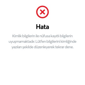 Papara T. C. Kimlik Numarası Ve Doğum Tarihini Tanımıyor!