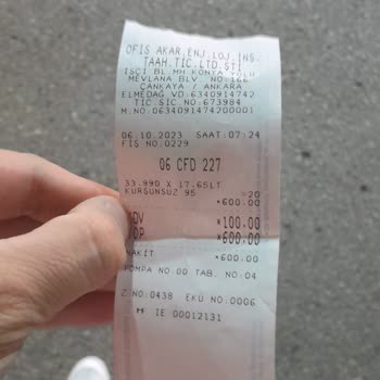 Türkiye Petrolleri Yanlış Akaryakıt Dolumu Mağduriyeti / Ankara / Acil