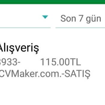 Cvmaker.com.tr Kartımdan Para Çekilmesi