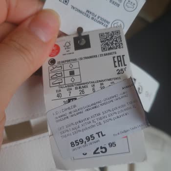 Zara Değişim Olacak Ürünün Fişini Vermiyorlar