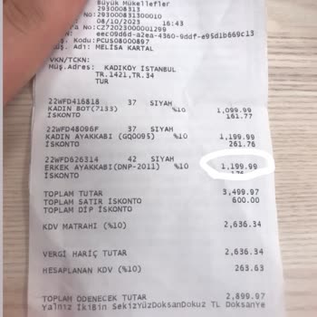 Derimod Etiket Kasa Uyuşmazlığı