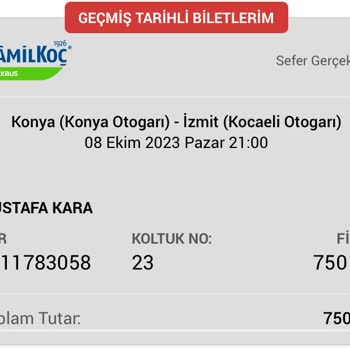 Kamil Koç Muavin - Firma