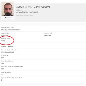 Anadolu Üniversitesi İstanbul Kart Vizeleme Sorunu!