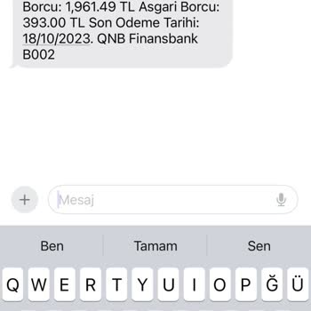 QNB Finansbank Kullanmazsan Borç Gelmez Denilen Karta Gelen Borç