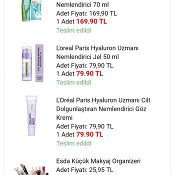 A101 Teslim Edilmeyen Ürünlerim Teslim Edildi Olarak Gözükmekte