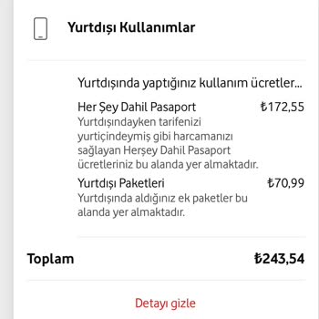 Vodafone Fazladan Paket Aktif Etti Faturamı Düzeltmedi