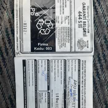 "Eren Oto" İnci Akü'nün Garantisi Devam Eden Aküyü Değiştirmemesi