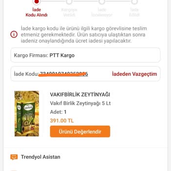 PTT Kargo İade Almamak İçin...