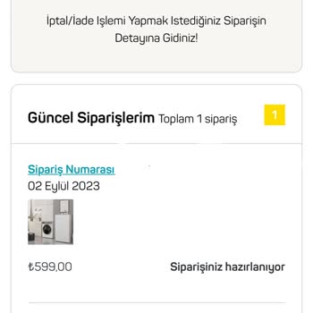A101 Zamanında Gelmeyen Kargo