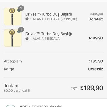 Drivse.co Siparişim Hakkında Hiçbir Bilgi Verilmedi
