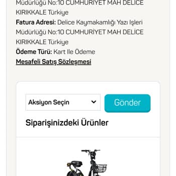 A101 Sipariş Ettiğim Ürünün Gelmemesi