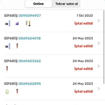 Watsons Her Siparişimi İptal Ediyor