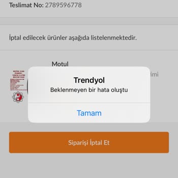 Trendyol Ürün Gelmiyor İptal Etmiyorlar