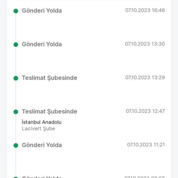 Trendyol Express Sürekli Teslimat Şubesi Farklı Şubelere Gidiyor.