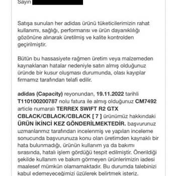 Adidas Gore-tex Waterproof Shoe Disappointment