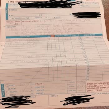 Alfemo Mobilya Ürünleri Teslim Etmiyor