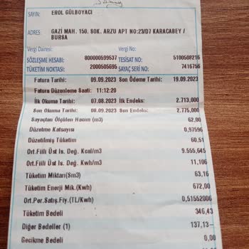 Aksa Gaz Dogalgaz Fazla Fatura Oluşturma