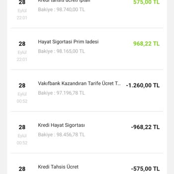 VakıfBank Kazandıran Tarife İptali