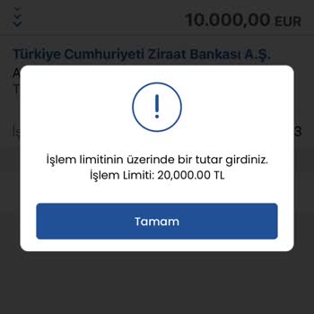 Emlak Katılım Banka Paramı Transfer Etmeme İzin Vermiyor!