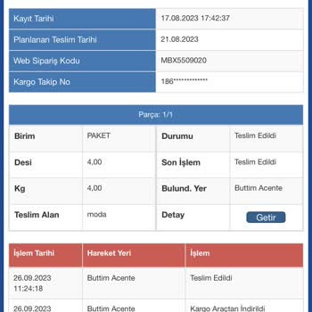 Modamizbir İade Ücretimi Vermiyor