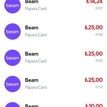 Beam Fazladan Para Çekme Durumu