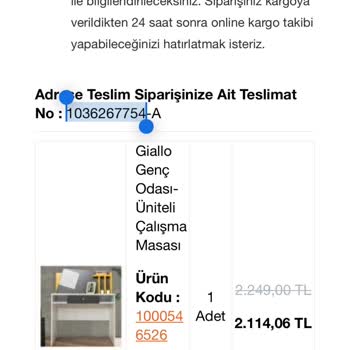 Koçtaş Para İadesi Veya Ürün Teslimi Yapmıyor