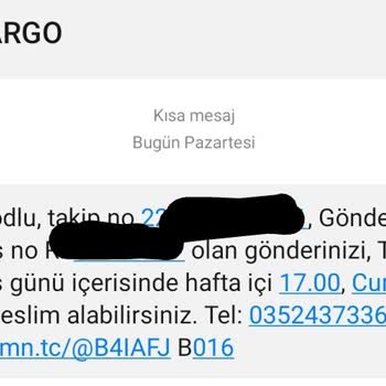 MNG Kargo Kargo Şubesinden Ürün Alımı İle İlgili Sorun