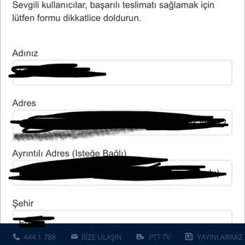 PTT Kargo Kargomun Gecikmesi Ve Yanıltıcı Mesajlar