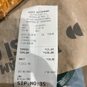 Pidem Restaurant Sorumsuz Özverisi Düşük