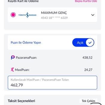 Pazarama Puan Kullanamama Sorunu