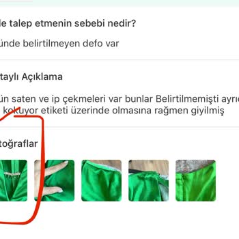 Dolap Uygulamasının İade İşlemi Şikayetim