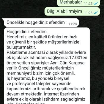 Güneyce Paketleme Evde Paketleme İşi Başvurusu Ve Kişisel Bilgilerin Kullanımı
