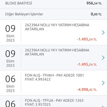 Yapı Kredi Yatırım Hisse Hesabından İki Defa Fazla Para Çekilmesi
