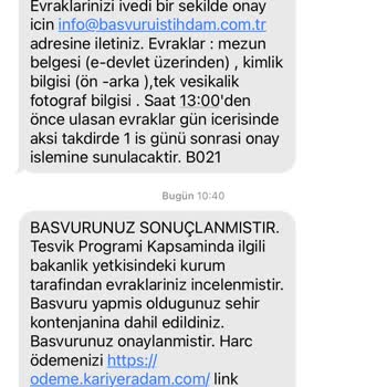 Kariyer Adam PTT İş Başvurusu Sorunu