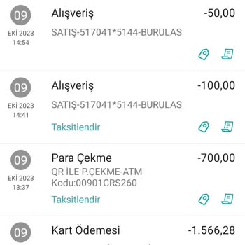 BURULAŞ Yanlış Kart Numarasına Para Yatırma