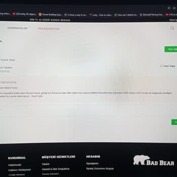 Bad Bear Ürün Değişimi. Ya Da Kendileri İçin Hangisi Uygunsa Ücret İadesi.