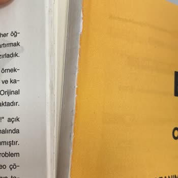 Orijinal Yayınları Problem Fasikülü Sayfa Kopması
