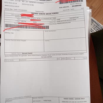 Axen Televizyon Garantisi İle İlgili Sorun