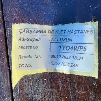 Samsun Çarşamba Devlet Hastanesi Doktor/hemşire Hatası