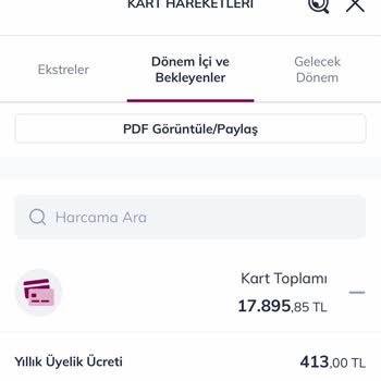 QNB Finansbank Yıllık Üyelik Ücreti