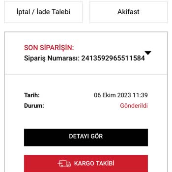 House Of SuperStep Kargo Takip Sorunu