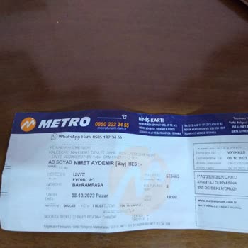 Metro Turizm Araç İçi İkram Dağıtılmaması