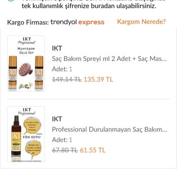 Trendyol Şikayetimin Benden Bağımsız İptali Sonucu Fiyat Farkı Oluşuyor