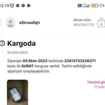 Sürat Kargo Kargo Kayıp Nerede Olduğu Bilinmiyor