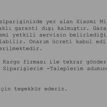 Hepsiburada Mi Band 6 Su Geçirmez Garantisi Kullanıcıyı Hatalı Buldu