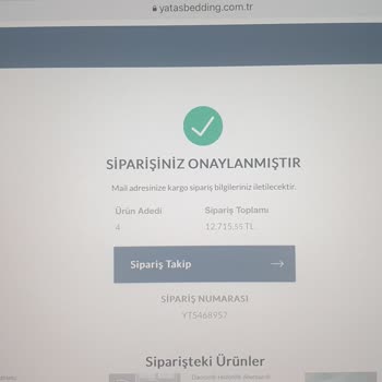 Yataş Online Sitesinden Satın Alınıp İade Edilen Ürünün Bedeli.