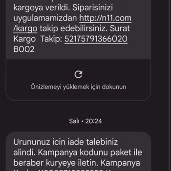 N11.com Ve Kargoist Tutarsızlığı